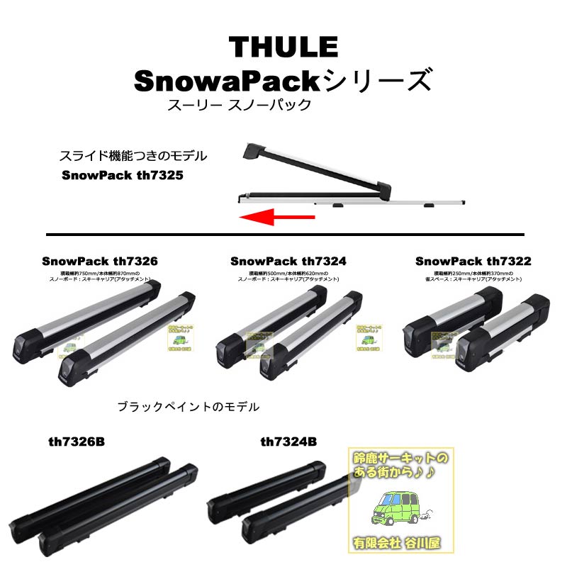 THULE SnowPack スーリースノーパック | skicarrier.jp/スキーキャリア ...